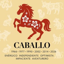 Caballo horóscopo chino | Decoración zodiacal personalizada