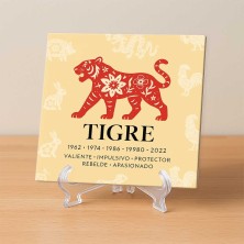 Tigre horóscopo chino | Fuerza y pasión en cerámica