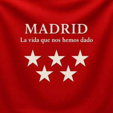 Madrid la vida que nos hemos dado | Azulejo decorativo