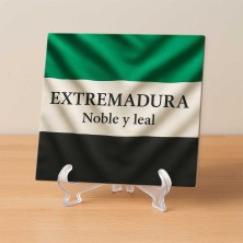 Extremadura noble y leal | Azulejo decorativo