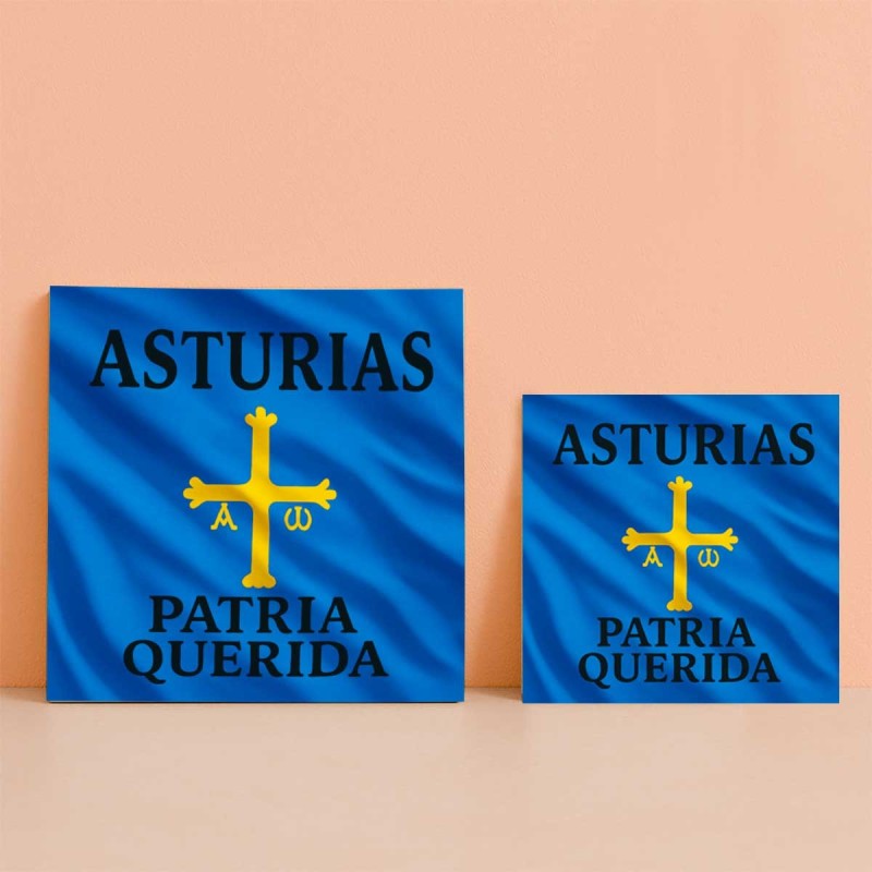 Azulejo Asturias querida | Decoración Cruz de la Victoria