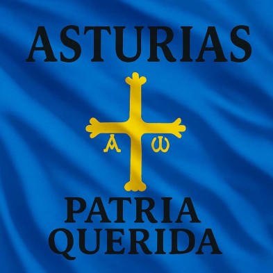 Azulejo Asturias querida | Decoración Cruz de la Victoria