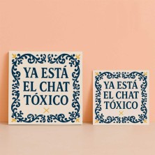 Azulejo Ya está el chat tóxico estilo clásico