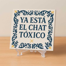 Azulejo Ya está el chat tóxico estilo clásico