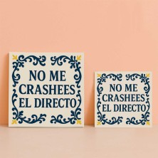 No me crashees el directo diseño divertido para streamers