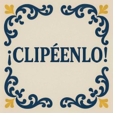 Clipeenlo azulejo decorativo para streamers