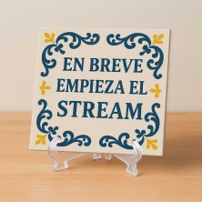 En breve empieza el stream azulejo divertido