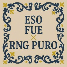 Eso fue RNG puro azulejo decorativo gamer