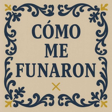 Cómo me funaron azulejo viral divertido