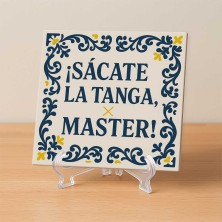 Sácate la tanga master azulejo gamer divertido