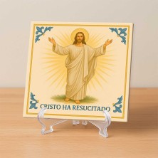 Cristo Resucitado diseño tradicional