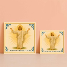 Cristo Resucitado diseño tradicional