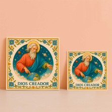 Dios Creador diseño tradicional