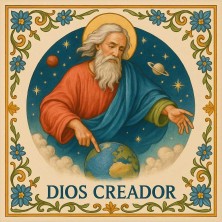 Dios Creador diseño tradicional