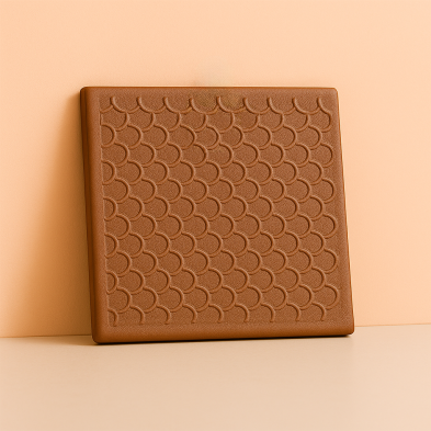 Número vivienda hidráulico floral terracota personalizado – Placa cerá