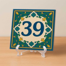 Número personalizado nazarí clásico | TuAzulejo