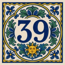 Número personalizado sol Caltagirone