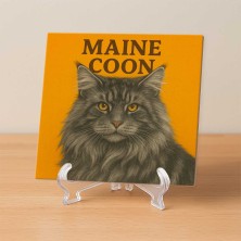 Gato Maine Coon oscuro