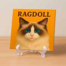 Gato Ragdoll ilustración