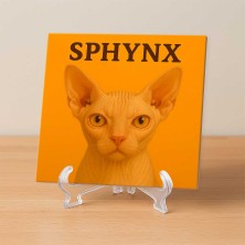 Gato Sphynx ilustración