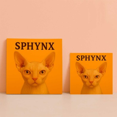 Gato Sphynx ilustración