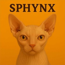 Gato Sphynx ilustración