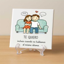 Te quiero incluso cuando no hablamos el mismo idioma