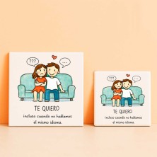 Te quiero incluso cuando no hablamos el mismo idioma