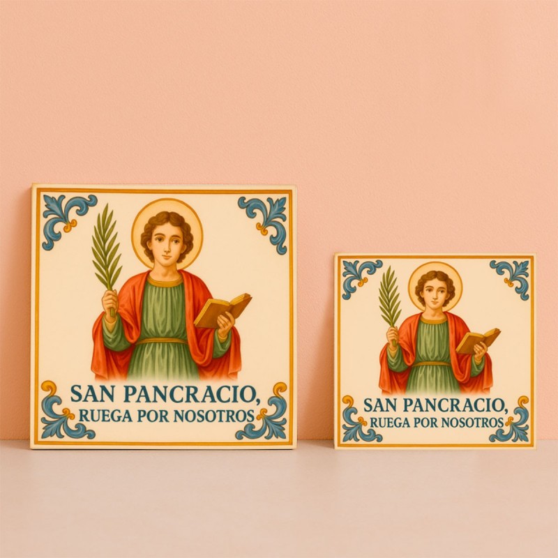 Azulejo San Pancracio – Decoración religiosa tradicional