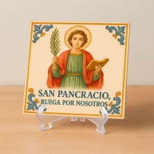 Azulejo San Pancracio – Decoración religiosa tradicional