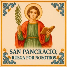 Azulejo San Pancracio – Decoración religiosa tradicional