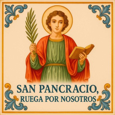 Azulejo San Pancracio – Decoración religiosa tradicional