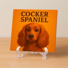 Cocker Spaniel – Ilustración tierna para amantes de esta raza