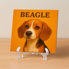 Azulejo divertido de Beagle