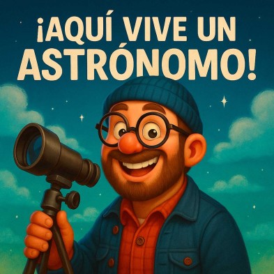 Azulejo decorativo para astrónomo