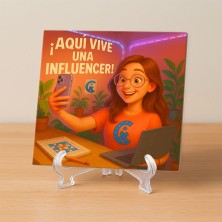 Aquí vive una influencer creativa y con estilo