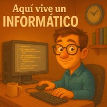 Aquí vive un informático apasionado por el código